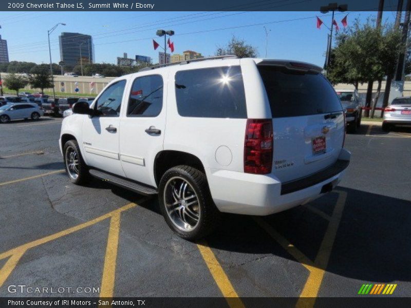 Summit White / Ebony 2009 Chevrolet Tahoe LS