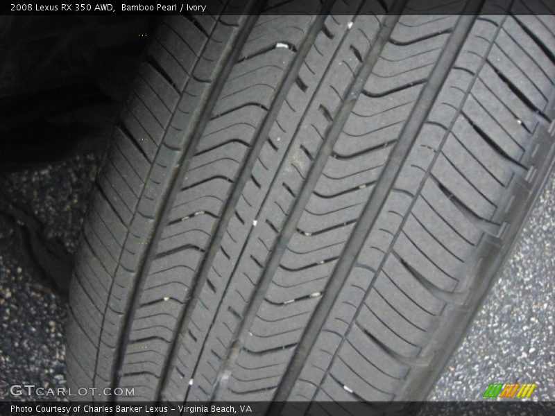 Bamboo Pearl / Ivory 2008 Lexus RX 350 AWD