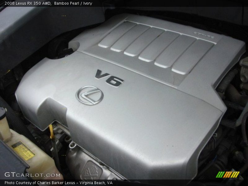 Bamboo Pearl / Ivory 2008 Lexus RX 350 AWD