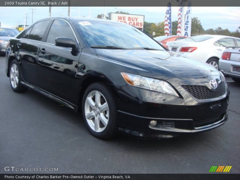 Black / Ash 2009 Toyota Camry SE
