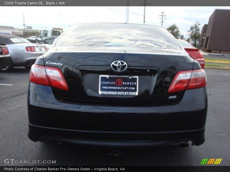 Black / Ash 2009 Toyota Camry SE