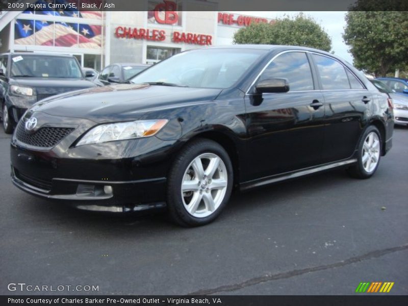 Black / Ash 2009 Toyota Camry SE
