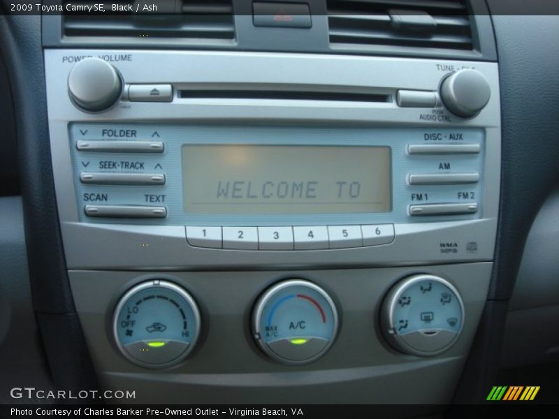 Black / Ash 2009 Toyota Camry SE