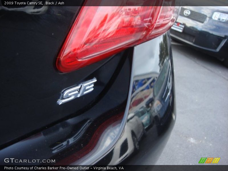 Black / Ash 2009 Toyota Camry SE