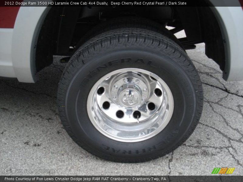  2012 Ram 3500 HD Laramie Crew Cab 4x4 Dually Wheel