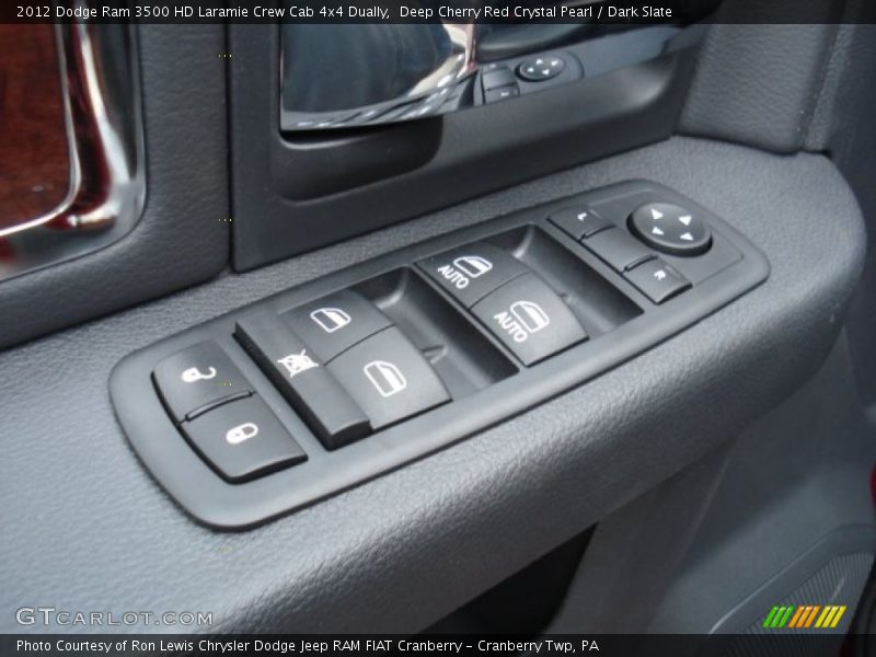 Controls of 2012 Ram 3500 HD Laramie Crew Cab 4x4 Dually