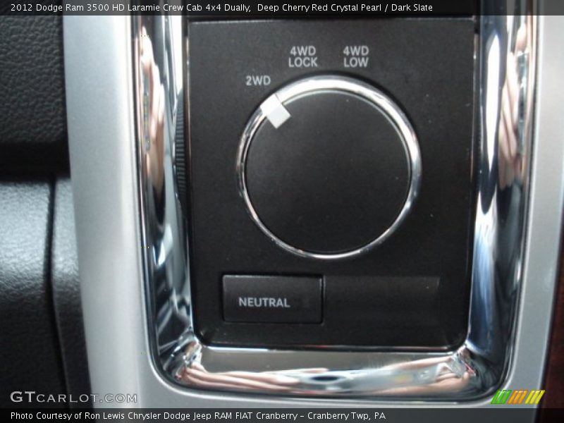 Controls of 2012 Ram 3500 HD Laramie Crew Cab 4x4 Dually