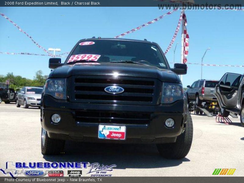 Black / Charcoal Black 2008 Ford Expedition Limited