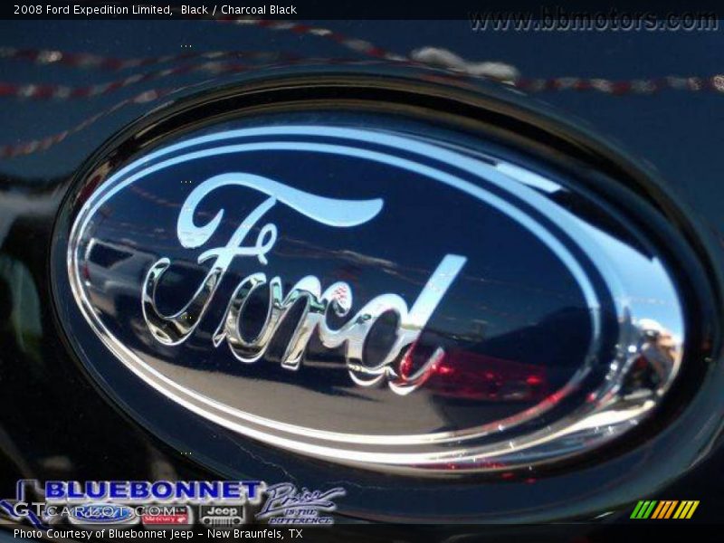 Black / Charcoal Black 2008 Ford Expedition Limited