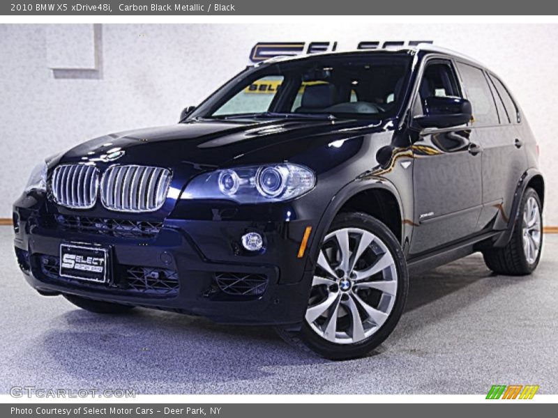 Carbon Black Metallic / Black 2010 BMW X5 xDrive48i