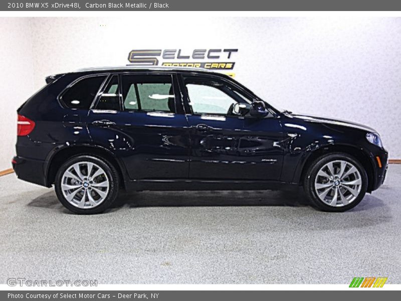 Carbon Black Metallic / Black 2010 BMW X5 xDrive48i