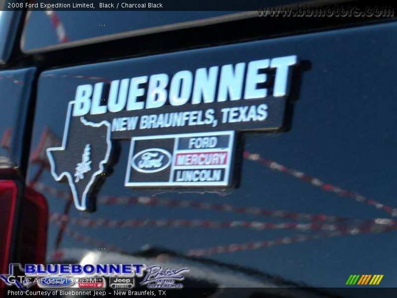 Black / Charcoal Black 2008 Ford Expedition Limited