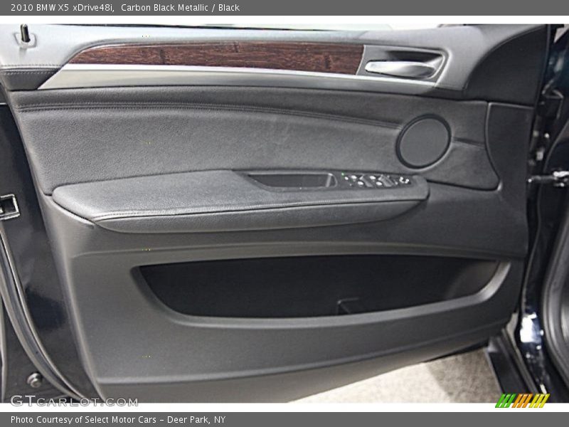Carbon Black Metallic / Black 2010 BMW X5 xDrive48i