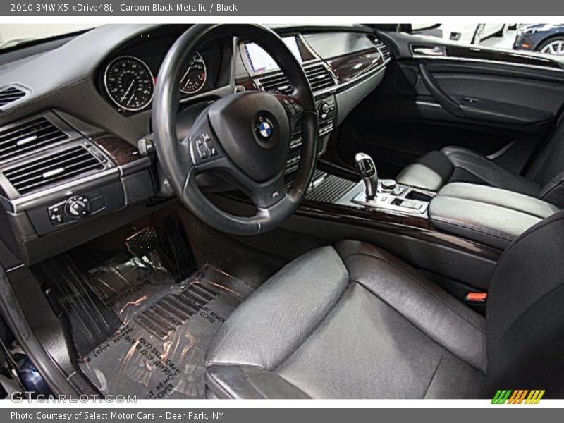 Black Interior - 2010 X5 xDrive48i 