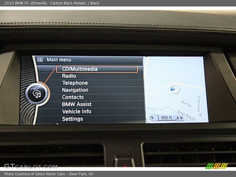 Carbon Black Metallic / Black 2010 BMW X5 xDrive48i