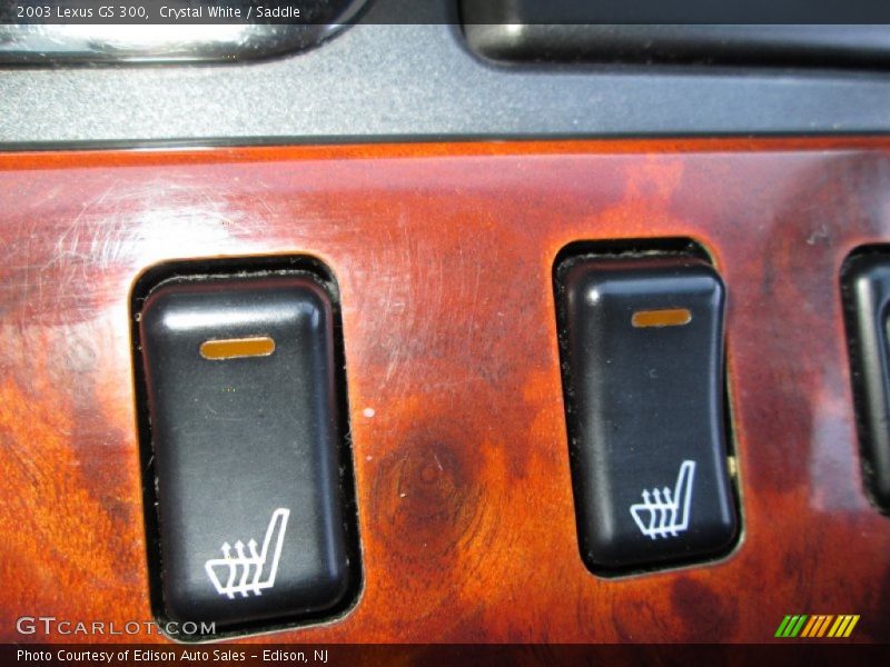 Crystal White / Saddle 2003 Lexus GS 300