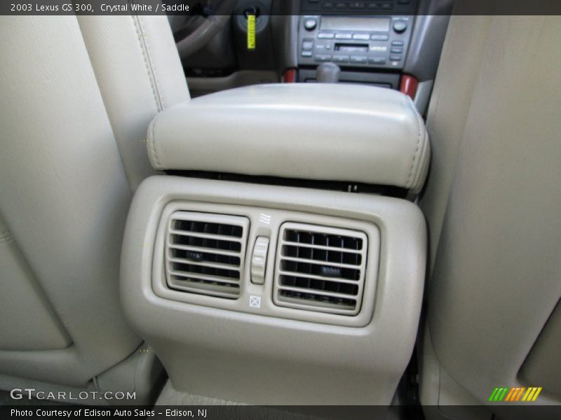 Crystal White / Saddle 2003 Lexus GS 300