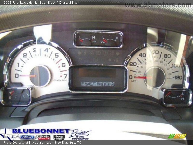 Black / Charcoal Black 2008 Ford Expedition Limited