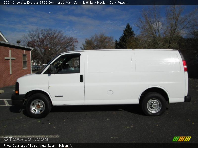 Summit White / Medium Dark Pewter 2004 Chevrolet Express 3500 Commercial Van