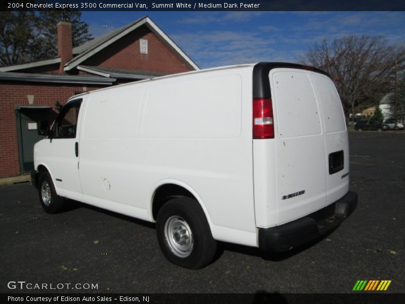 Summit White / Medium Dark Pewter 2004 Chevrolet Express 3500 Commercial Van