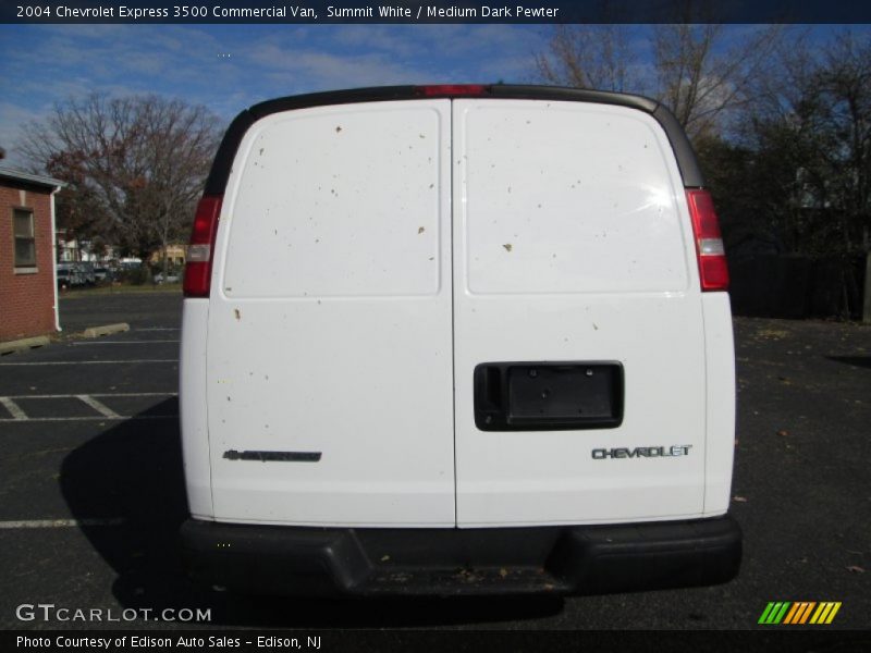 Summit White / Medium Dark Pewter 2004 Chevrolet Express 3500 Commercial Van