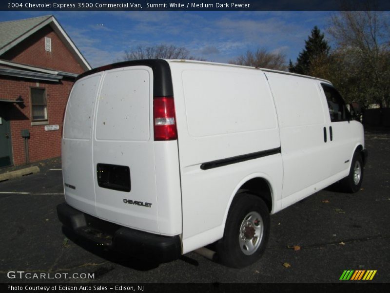 Summit White / Medium Dark Pewter 2004 Chevrolet Express 3500 Commercial Van
