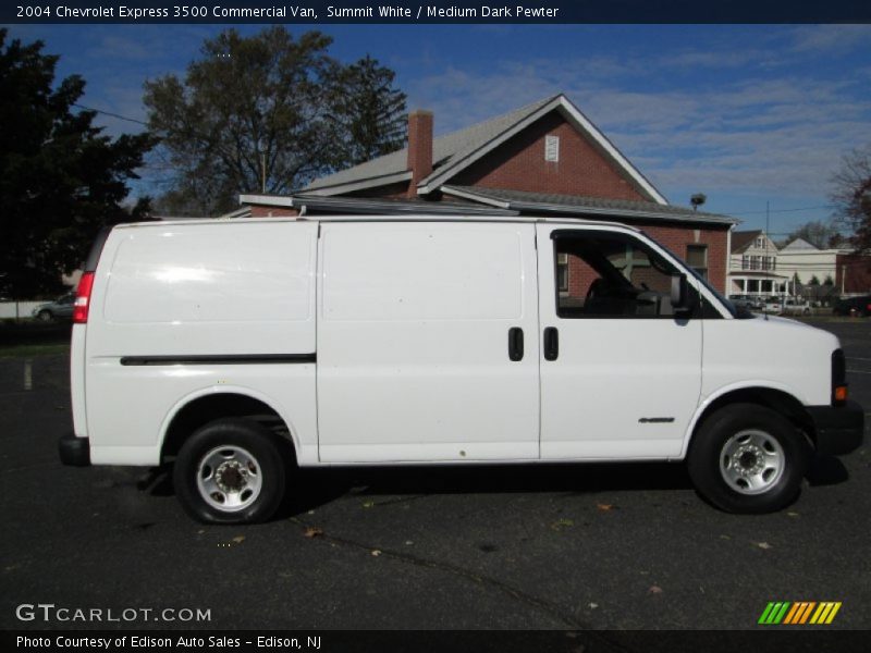 Summit White / Medium Dark Pewter 2004 Chevrolet Express 3500 Commercial Van