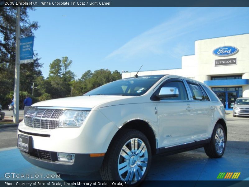 White Chocolate Tri Coat / Light Camel 2008 Lincoln MKX