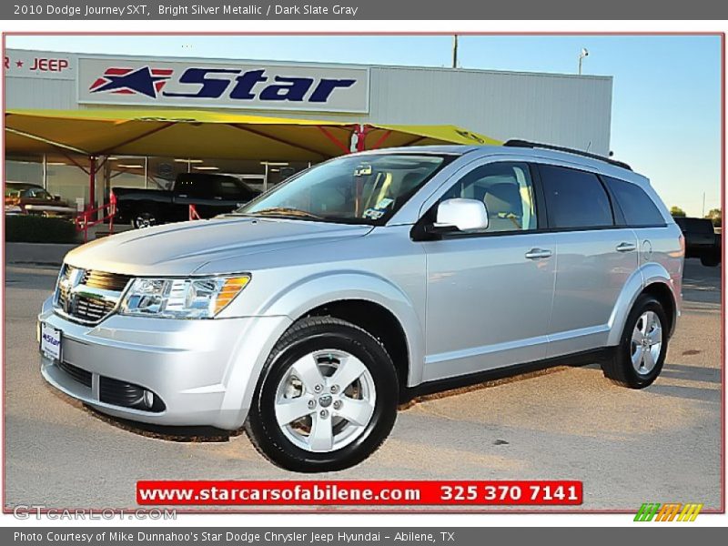 Bright Silver Metallic / Dark Slate Gray 2010 Dodge Journey SXT