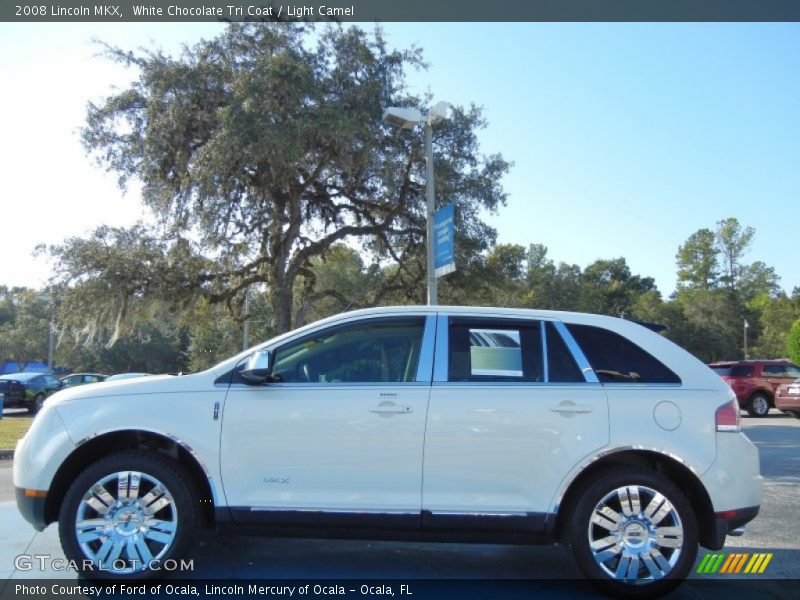 White Chocolate Tri Coat / Light Camel 2008 Lincoln MKX