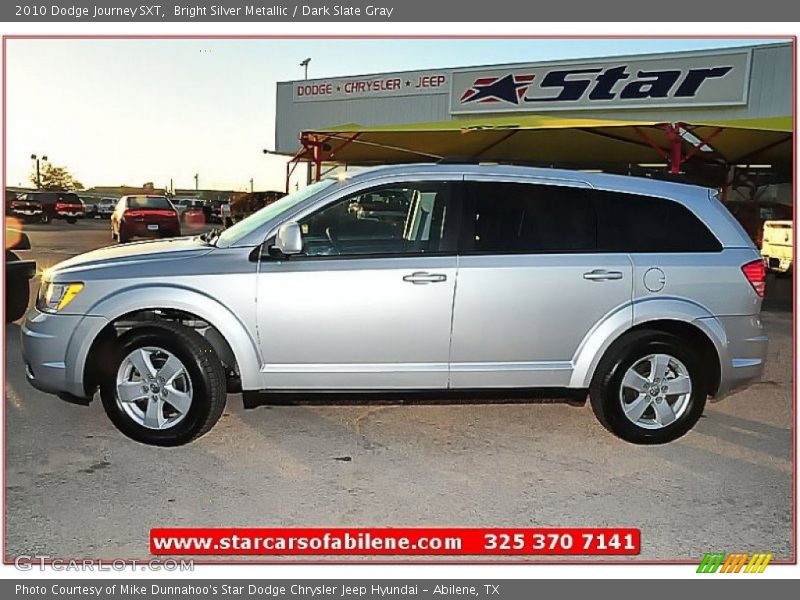 Bright Silver Metallic / Dark Slate Gray 2010 Dodge Journey SXT