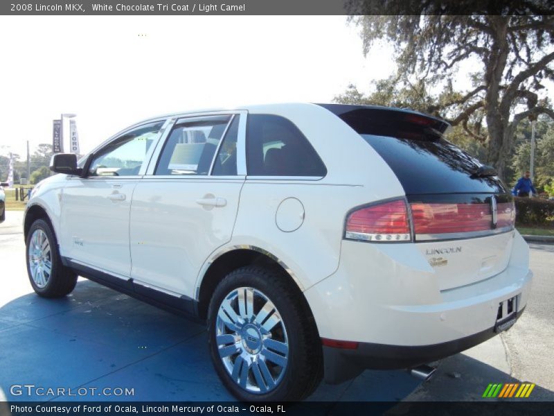White Chocolate Tri Coat / Light Camel 2008 Lincoln MKX