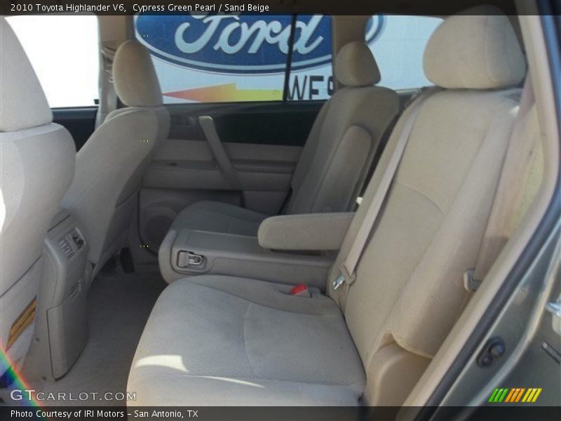 Cypress Green Pearl / Sand Beige 2010 Toyota Highlander V6