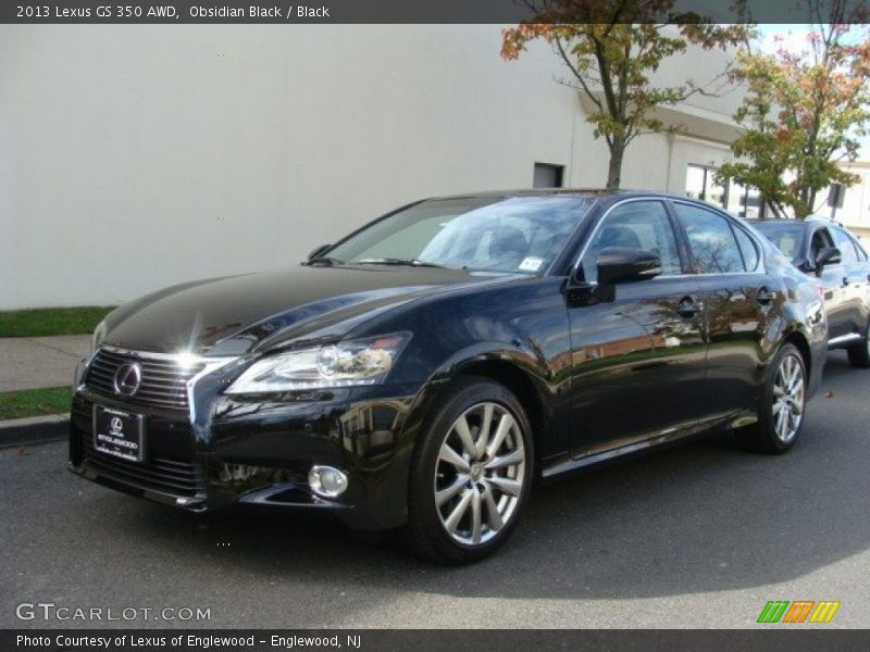 Obsidian Black / Black 2013 Lexus GS 350 AWD