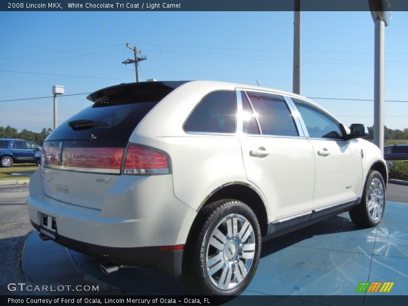 White Chocolate Tri Coat / Light Camel 2008 Lincoln MKX