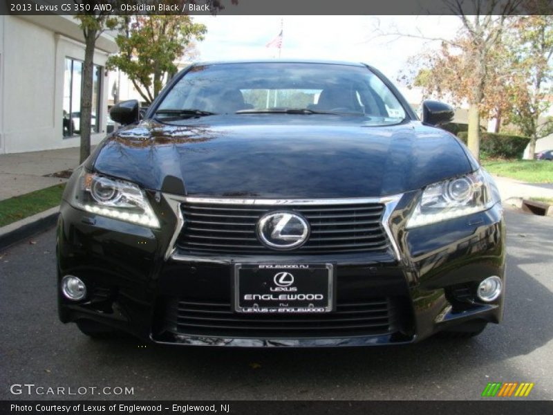 Obsidian Black / Black 2013 Lexus GS 350 AWD
