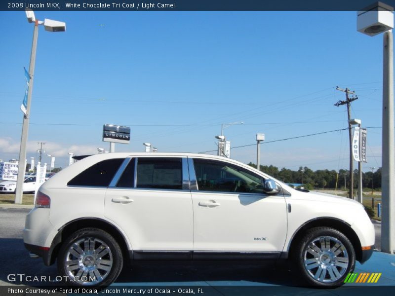 White Chocolate Tri Coat / Light Camel 2008 Lincoln MKX