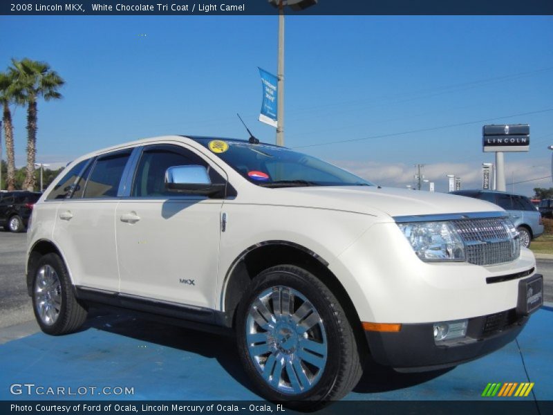 White Chocolate Tri Coat / Light Camel 2008 Lincoln MKX