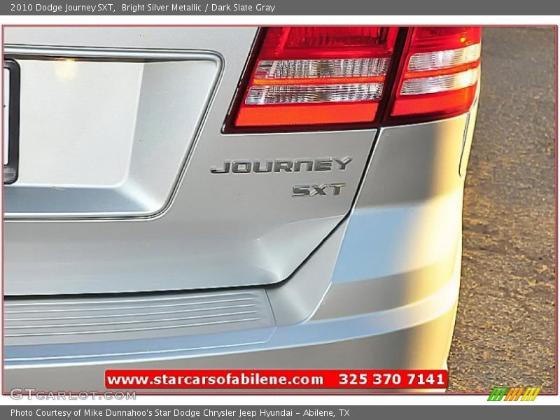 Bright Silver Metallic / Dark Slate Gray 2010 Dodge Journey SXT