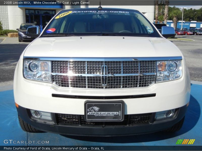 White Chocolate Tri Coat / Light Camel 2008 Lincoln MKX