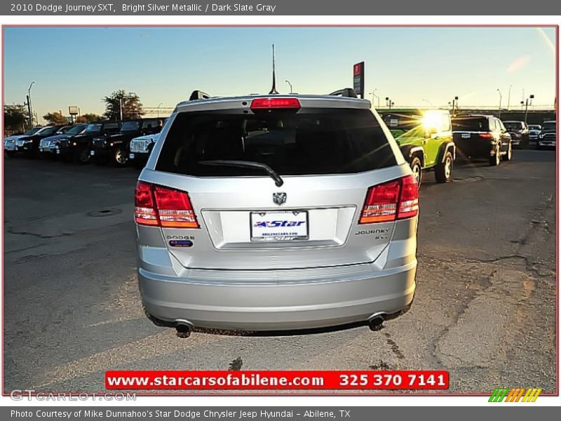 Bright Silver Metallic / Dark Slate Gray 2010 Dodge Journey SXT