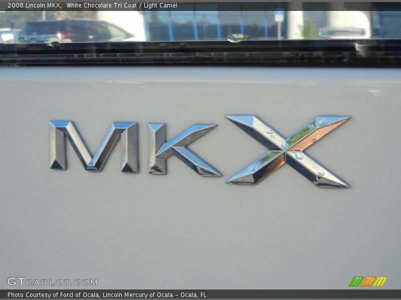 White Chocolate Tri Coat / Light Camel 2008 Lincoln MKX
