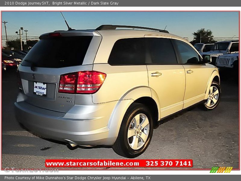 Bright Silver Metallic / Dark Slate Gray 2010 Dodge Journey SXT