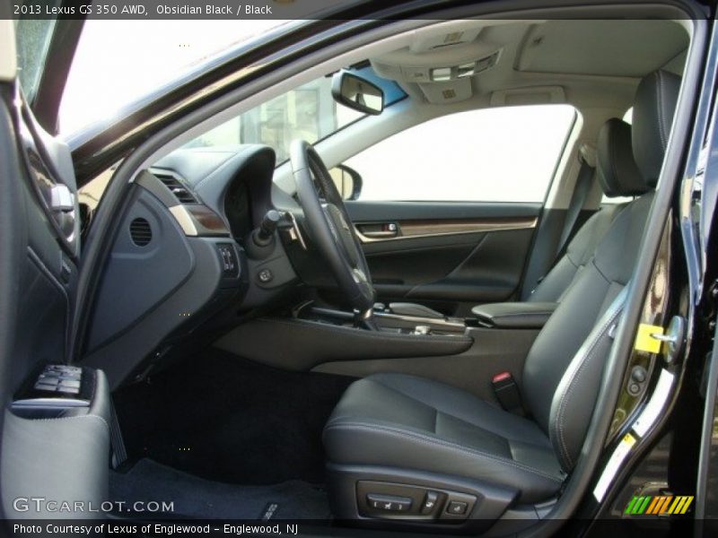 Obsidian Black / Black 2013 Lexus GS 350 AWD