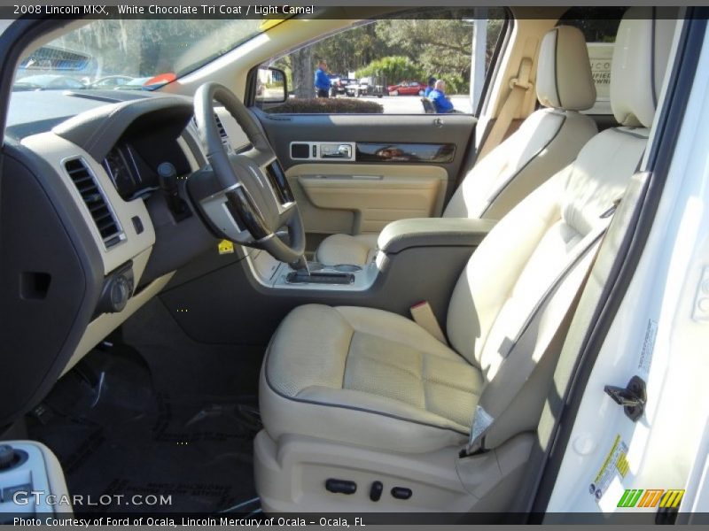 White Chocolate Tri Coat / Light Camel 2008 Lincoln MKX