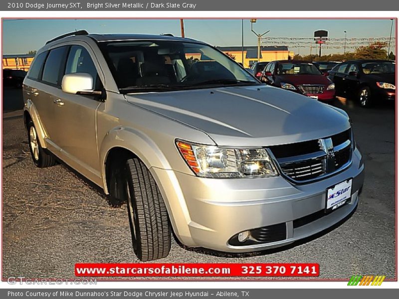 Bright Silver Metallic / Dark Slate Gray 2010 Dodge Journey SXT