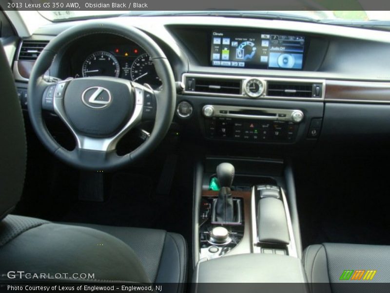 Obsidian Black / Black 2013 Lexus GS 350 AWD
