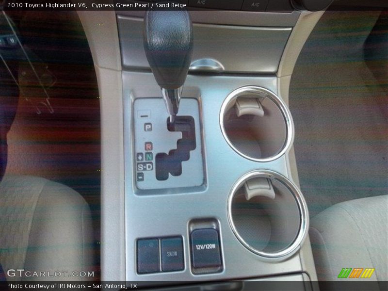 Cypress Green Pearl / Sand Beige 2010 Toyota Highlander V6