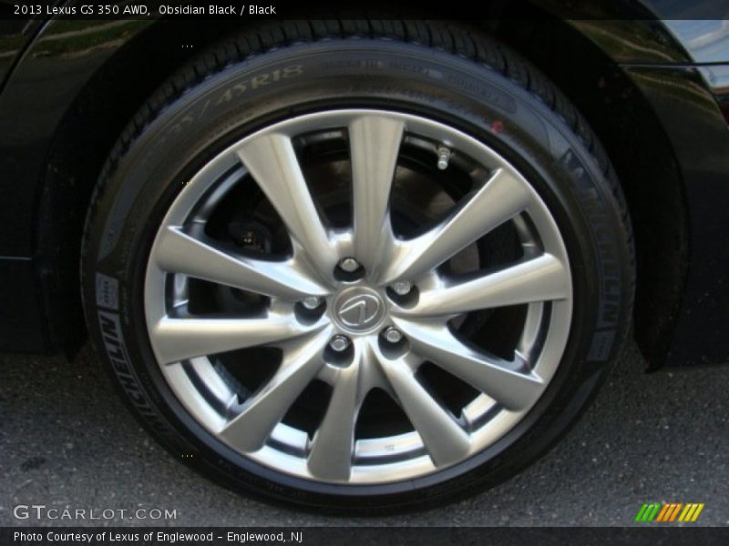 Obsidian Black / Black 2013 Lexus GS 350 AWD