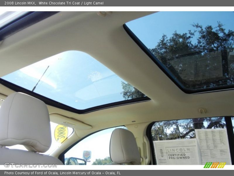 White Chocolate Tri Coat / Light Camel 2008 Lincoln MKX